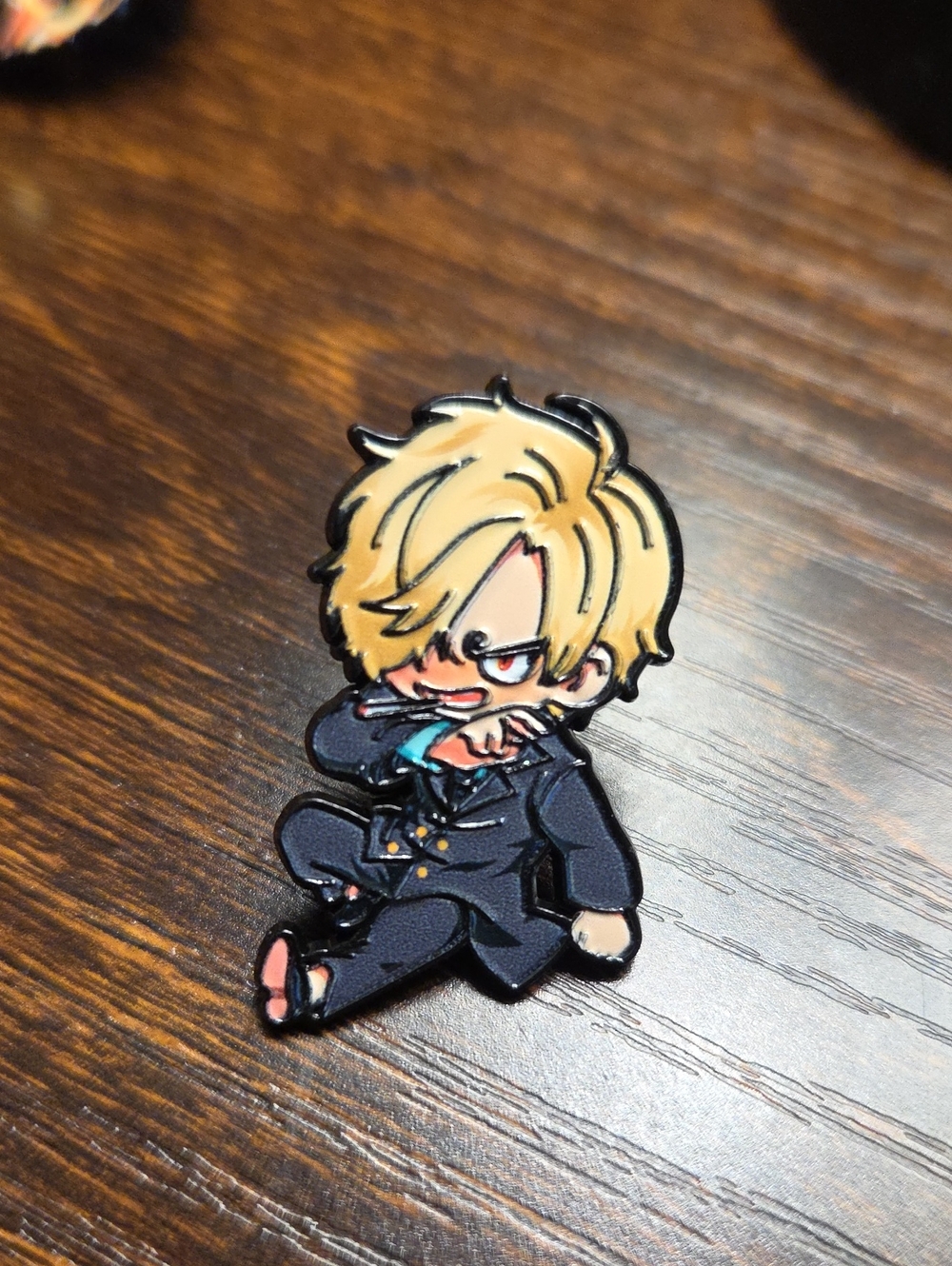 Blonde Anime Character Enamel Pin - Kids Accessories